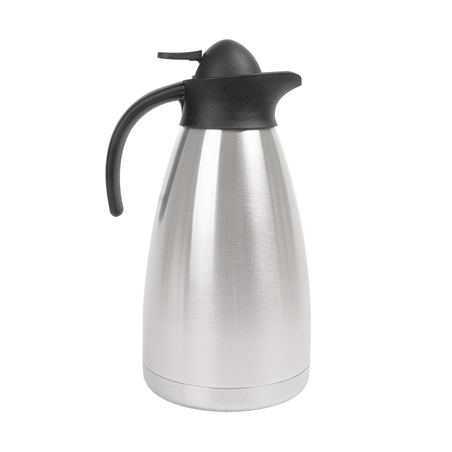 THERMO "METALLIC LUSTER" 1,5 L 14,5x14,5x28 CM ARGENTE INOX (1 UNITÉ)