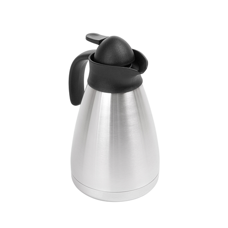 Image THERMO METALLIC "LUSTER" 1 L 14,3x14,3xx24 CM ARGENTE INOX (1 UNITÉ) #1