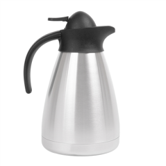 THERMO METALLIC "LUSTER" 1 L 14,3x14,3xx24 CM ARGENTE INOX (1 UNITÉ)