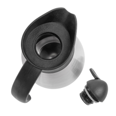 Image THERMO METALLIC "LUSTER" 1 L 14,3x14,3xx24 CM ARGENTE INOX (1 UNITÉ) #3