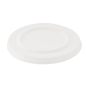 Image COUVERCLES POUR BOLS 150.64 'BIONIC'  Ø 11x0,8 CM BLANC BAGASSE (600 UNITÉ) #1