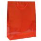 Image SAC BOUTIQUE ANSES CORDON  150 G/M2 40+15x50 CM ROUGE CELLULOSE (100 UNITÉ) #1