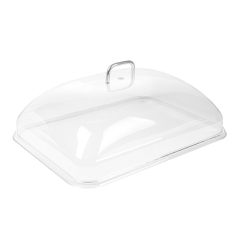 Image COUPOLE BOMBÉE 31x41,5x13 CM TRANSPARENT POLYCARBONATE (1 UNITÉ) #1