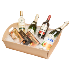 Image 30 U. CORBEILLES  43x30x11 CM NATUREL KRAFT (1 UNITÉ) #4