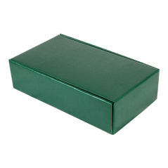 Image 30 U. COFFRETS 2 BOUTEILLES  34x18,5x9 CM VERT CARTON (1 UNITÉ) #1