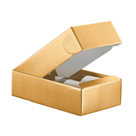 Image 30 U. COFFRETS 2 BOUTEILLES 'EL DORADO'  34x18,5x9 CM DORE CARTON (1 UNITÉ) #1