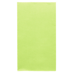 Image SERVIETTES ECOLABEL P. 1/6 'DOUBLE POINT' 18 G/M2 33x40 CM VERT ANIS OUATE (2000 UNITÉ) #1