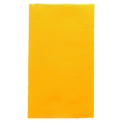 Image SERVIETTES ECOLABEL P. 1/6 'DOUBLE POINT' 18 G/M2 33x40 CM JAUNE SOLEIL OUATE (2000 UNITÉ) #1