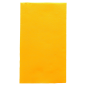 Image SERVIETTES ECOLABEL P. 1/6 'DOUBLE POINT' 18 G/M2 33x40 CM JAUNE SOLEIL OUATE (2000 UNITÉ) #1