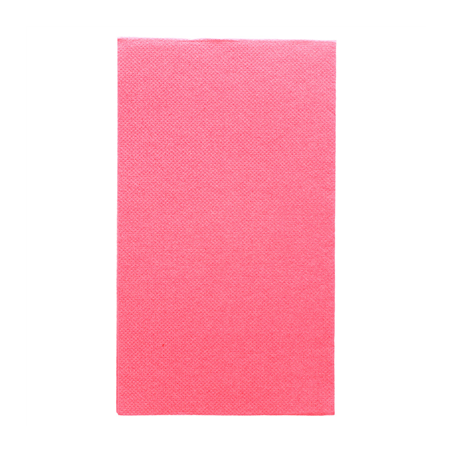 Image SERVIETTES ECOLABEL P. 1/6 'DOUBLE POINT' 18 G/M2 33x40 CM FUCHSIA OUATE (2000 UNITÉ) #1