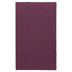 Image SERVIETTES ECOLABEL P. 1/6 'DOUBLE POINT' 18 G/M2 33x40 CM PRUNE OUATE (2000 UNITÉ) #1