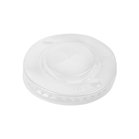 Image COUVERCLES POUR GOBELETS RÉF. 229.07,252.32  Ø 8,4 CM TRANSLUCIDE PS (2000 UNITÉ) #1