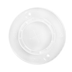 Image COUVERCLES POUR GOBELETS RÉF. 229.07,252.32  Ø 8,4 CM TRANSLUCIDE PS (2000 UNITÉ) #3