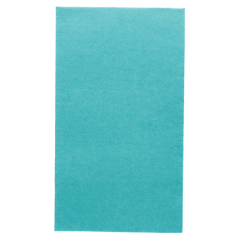 Image SERVIETTES ECOLABEL P. 1/6 'DOUBLE POINT' 18 G/M2 33x40 CM BLEU TURQUOISE OUATE (2000 UNITÉ) #1