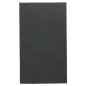 Image SERVIETTES ECOLABEL P. 1/6 'DOUBLE POINT' 18 G/M2 33x40 CM NOIR OUATE (2000 UNITÉ) #1