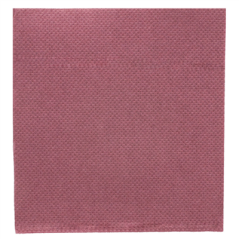 Image SERVIETTES ECOLABEL 'DOUBLE POINT' 18 G/M2 20x20 CM PRUNE OUATE (2400 UNITÉ) #1