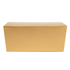 100 U. BOÎTES 'BALLOTIN' 750 GR 15,5x10x7 CM DORE CARTON (1 UNITÉ)