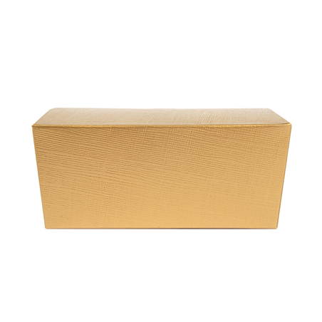 100 U. BOÎTES 'BALLOTIN' 750 GR 15,5x10x7 CM DORE CARTON (1 UNITÉ)