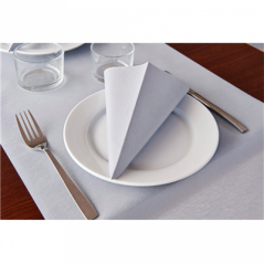 Image SERVIETTES  55 G/M2 40x40 CM GRIS AIRLAID (700 UNITÉ) #3