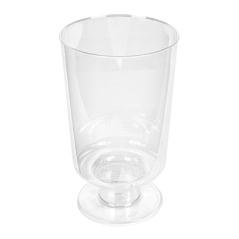 Image VERRES INJECTÉS XERES 95 ML Ø 4,8x8,5 CM TRANSPARENT CRISTAL PS (600 UNITÉ) #1