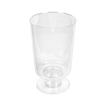 Image VERRES INJECTÉS XERES 95 ML Ø 4,8x8,5 CM TRANSPARENT CRISTAL PS (600 UNITÉ) #1