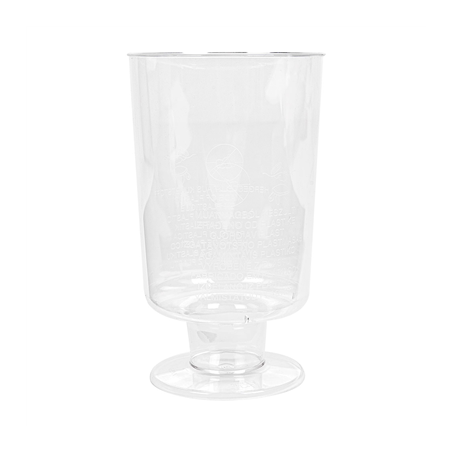 VERRES INJECTÉS XERES 95 ML Ø 4,8x8,5 CM TRANSPARENT CRISTAL PS (600 UNITÉ)