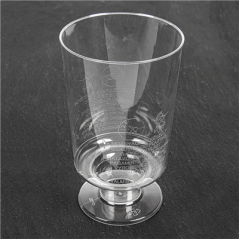 Image VERRES INJECTÉS XERES 95 ML Ø 4,8x8,5 CM TRANSPARENT CRISTAL PS (600 UNITÉ) #5