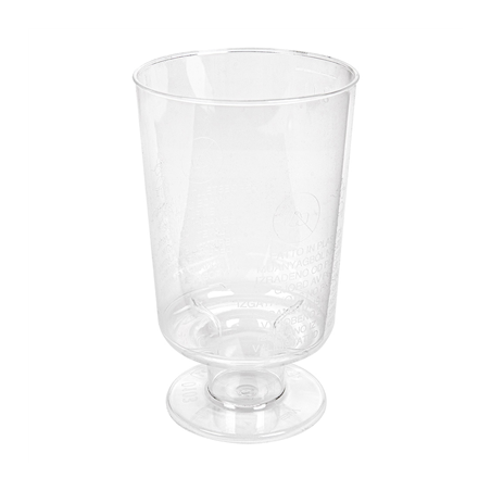 Image COUPES INJECTÉES VIN 150 ML Ø 5,7x9,6 CM TRANSPARENT CRISTAL PS (264 UNITÉ) #1