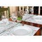 Image SETS DE TABLE 'PIZZA' 48 G/M2 31x43 CM BLANC CELLULOSE (2000 UNITÉ) #3