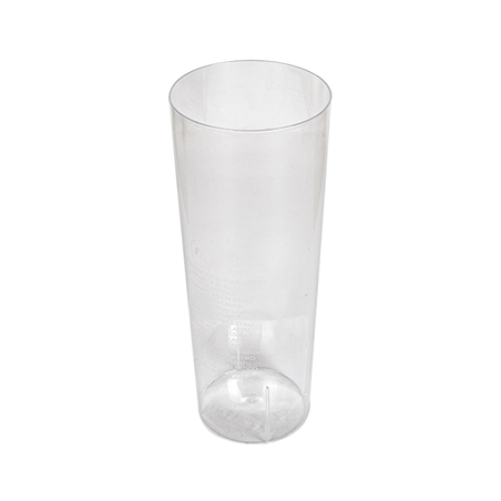 Image VERRES INJECTÉS "CUBA LIBRE" 300 ML Ø 5,9/4,9x15,2 CM TRANSPARENT CRISTAL PS (500 UNITÉ) #1