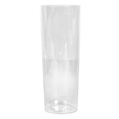 VERRES INJECTÉS "CUBA LIBRE" 300 ML Ø 5,9/4,9x15,2 CM TRANSPARENT CRISTAL PS (500 UNITÉ)