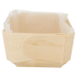 Image 400 U. BARQUETTES BOIS + MOULES SILICONÉS 400 ML 14x9x4,5 CM NATUREL BOIS (400 UNITÉ) #3
