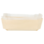 Image 100 U. BARQUETTES BOIS + MOULES SILICONÉS 1450 ML 23x13x7 CM NATUREL BOIS (100 UNITÉ) #2