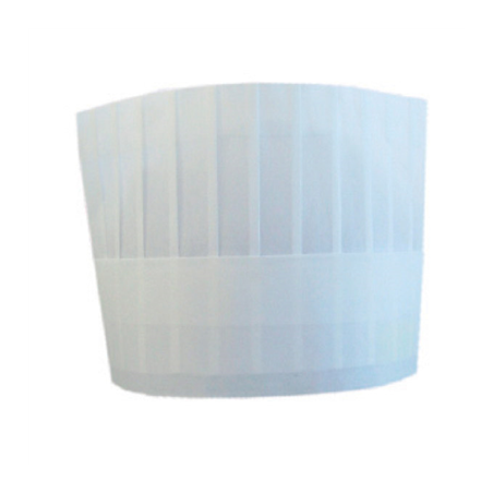 Image TOQUES AJUSTABLES CLASSIQUES  18 CM BLANC AIRLAID (10 UNITÉ) #1