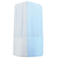 Image TOQUES AJUSTABLES CLASSIQUES 26 CM BLANC AIRLAID (10 UNITÉ) #1