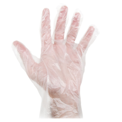 Image GANTS SIZE: M TRANSPARENT PEHD (100 UNITÉ) #1