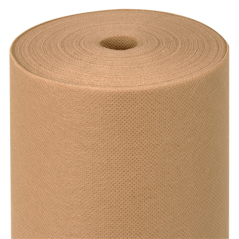 Image NAPPE PRÉ-DÉCOUPÉE 120 CM 'SPUNBOND' 60 G/M2 1,20x50,4 M SABLE PP (1 UNITÉ) #1
