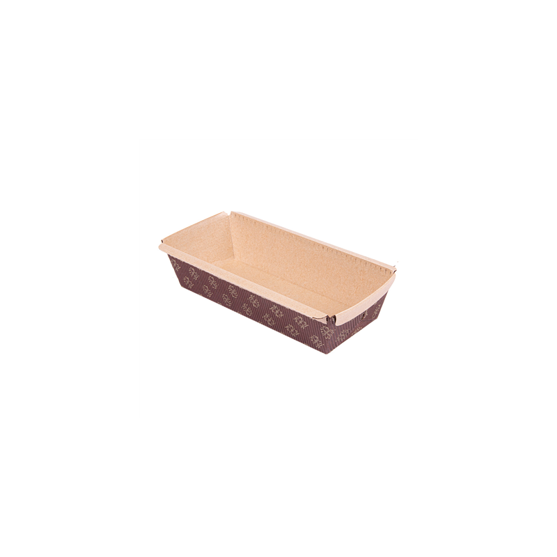 MOULES CUISSON PATISSERIE LAMINES 170 G/M2 16,5x6,5x5 CM MARRON CELLULOSE (1000 UNITÉ) MOULES CUISSON PATISSERIE LAMINES 170 G/M2 16,5x6,5x5 CM MARRON CELLULOSE (1000 UNITÉ)