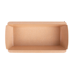Image MOULES CUISSON PATISSERIE LAMINES  170 G/M2 16,5x6,5x5 CM MARRON CELLULOSE (1000 UNITÉ) #3
