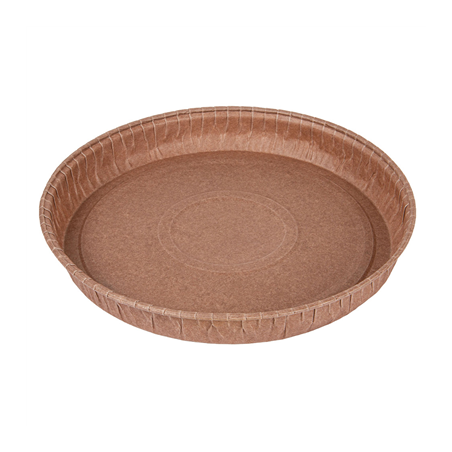 Image MOULES ENFOURNER  158 G/M2 Ø 18,1x2,5 CM NATUREL PAPIER SILICONE (400 UNITÉ) #1