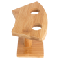 Image DISPLAY 2 CONES  13x7,5x9 CM NATUREL BAMBOU (1 UNITÉ) #3