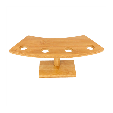 Image DISPLAY 4 CÔNES  26x10,5x9 CM NATUREL BAMBOU (1 UNITÉ) #1