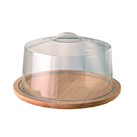 Image BASE TOURNANTE POUR COUPOLE 181.52  Ø 33x4 CM NATUREL BOIS (1 UNITÉ) #1