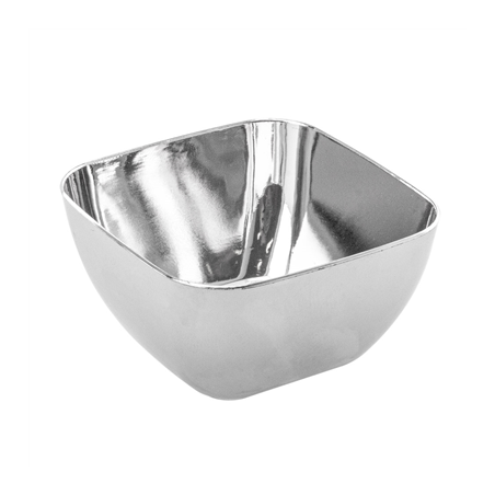 Image MISE EN BOUCHE "RAMEQUIN" 60 ML 5,7x5,7x3,2 CM ARGENTE PS (500 UNITÉ) #1