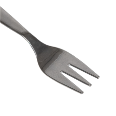 Image MINI FOURCHETTES RÉUTILISABLES  10 CM ARGENTE PS (2000 UNITÉ) #4