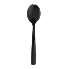 Image MINI CUILLÈRES RÉUTILISABLES  10 CM ARGENTE PS (2000 UNITÉ) #1