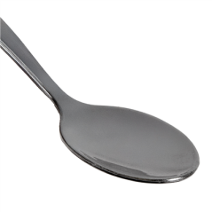 Image MINI CUILLÈRES RÉUTILISABLES  10 CM ARGENTE PS (2000 UNITÉ) #4