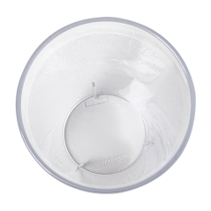 Image GOBELETS EMPILABLES 320 ML Ø 8,6/5,4x9,7 CM TRANSPARENT POLYCARBONATE (1 UNITÉ) #3