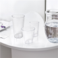 Image GOBELETS EMPILABLES 460 ML Ø 7,9/6x14,7 CM TRANSPARENT POLYCARBONATE (36 UNITÉ) #4