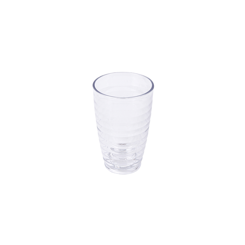 GOBELETS AVEC RELIEF 380 ML Ø 8/5,1x12,8 CM TRANSPARENT POLYCARBONATE (72 UNITÉ) GOBELETS AVEC RELIEF 380 ML Ø 8/5,1x12,8 CM TRANSPARENT POLYCARBONATE (72 UNITÉ)
